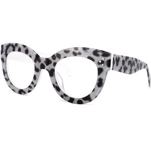 Leopard Statement Glasses
